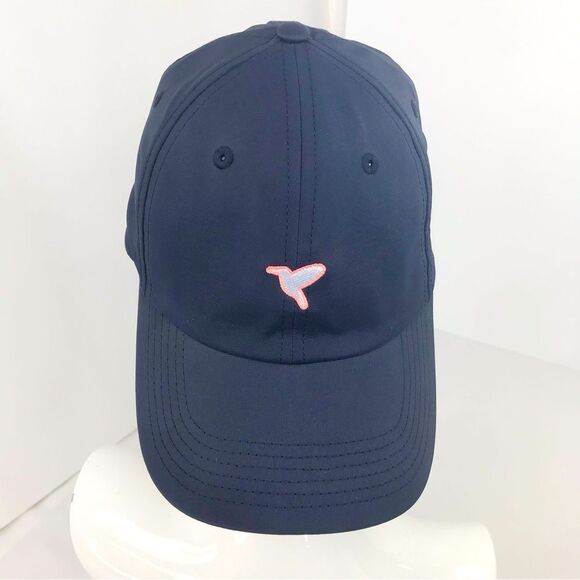 Birddogs Navy Blue White Embroidered Bird Logo Nylon Ball Cap - Picture 5 of 14